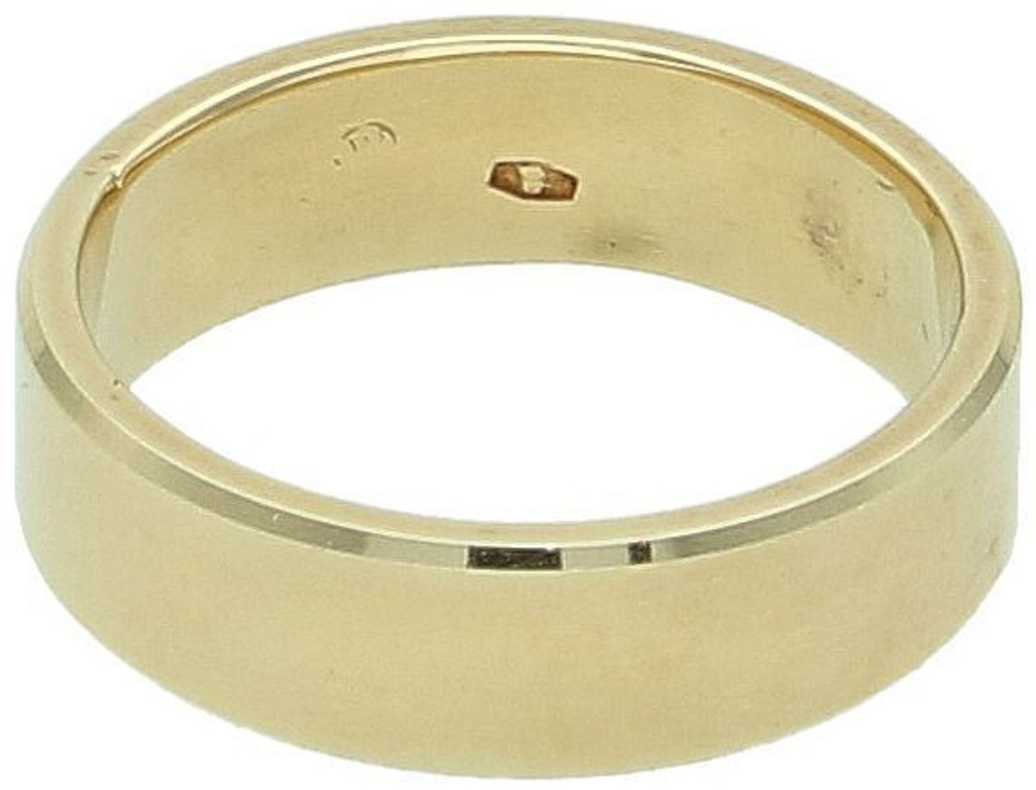 Obrączka ślubna z frezowanymi brzegami, 5 mm – Żółte Złoto 585.jpg